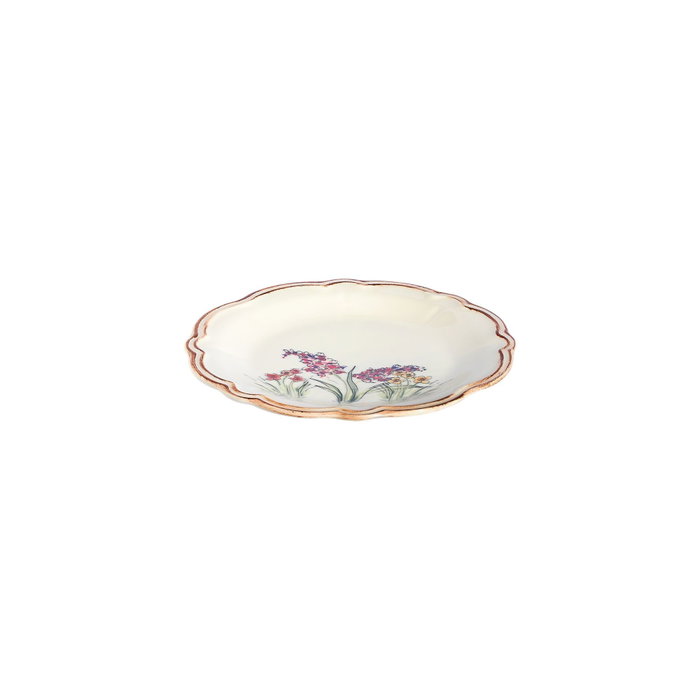 Hermia Amber Fulya 6 TT Juego de 6 Platos de Postre Multicolor de Porcelana
